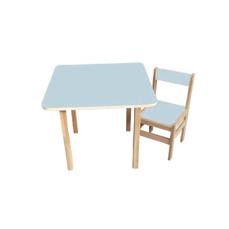 Столик зі стільцем Sofia (light blue) Столик зі стільцем Sofia (light blue)